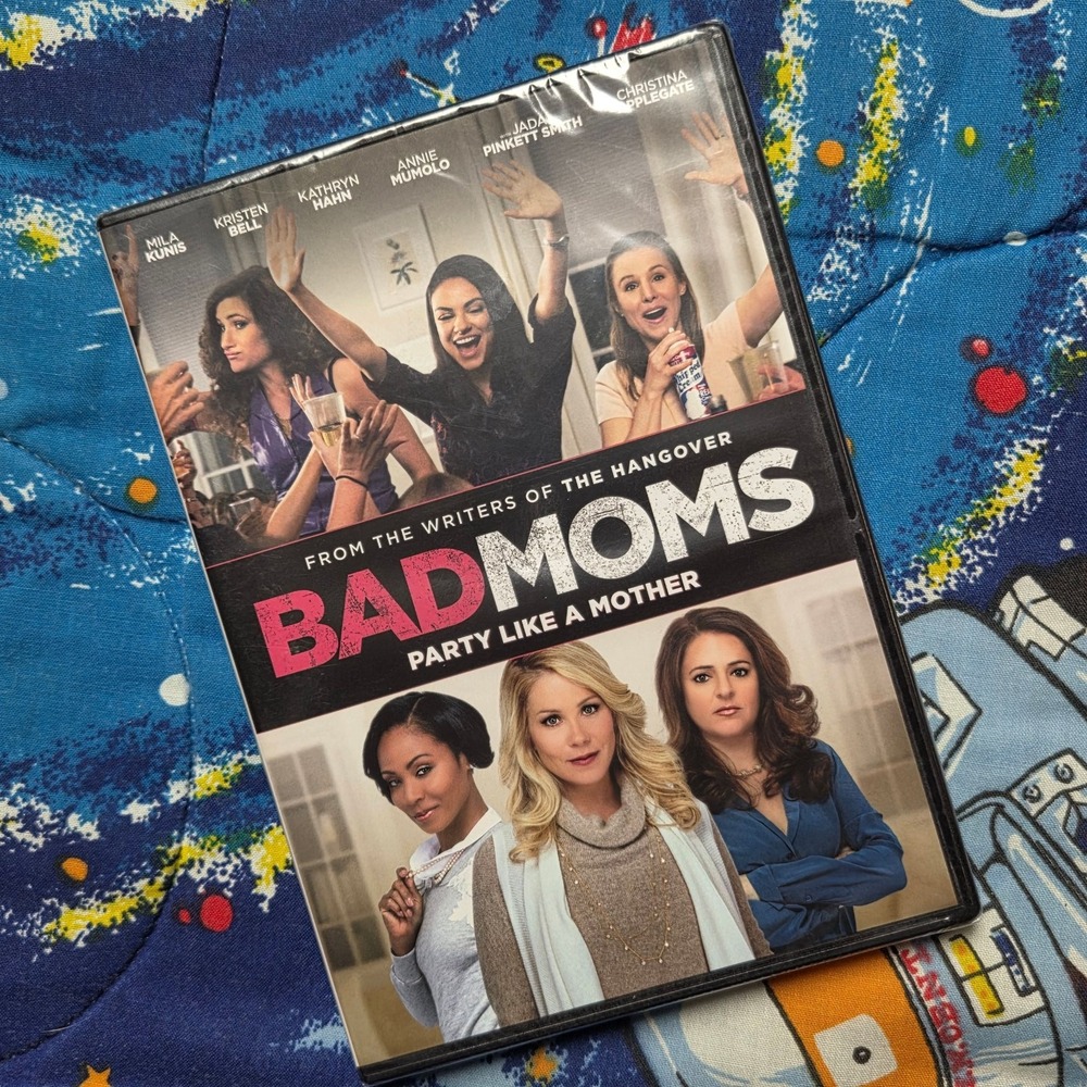 Bad Moms DVD Comedy Universal R Deleted Scenes Gag Reel Party Like a Mother